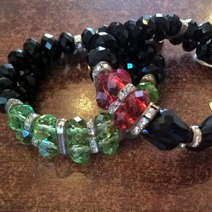 Crystal Stretch Bracelets